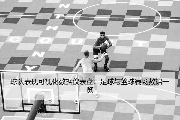 球队表现可视化数据仪表盘：足球与篮球赛场数据一览